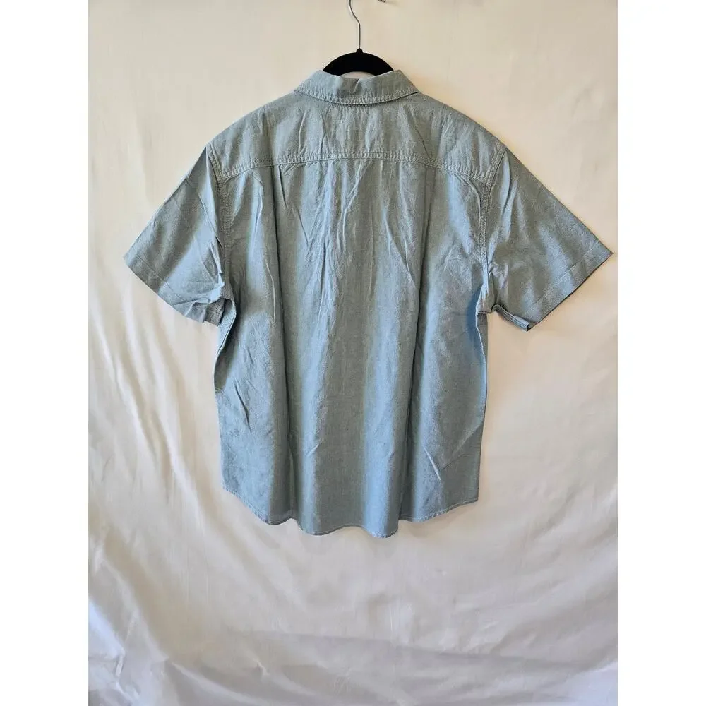 Levi's Shirts Stripes Button Up Blue Green Large Bundle